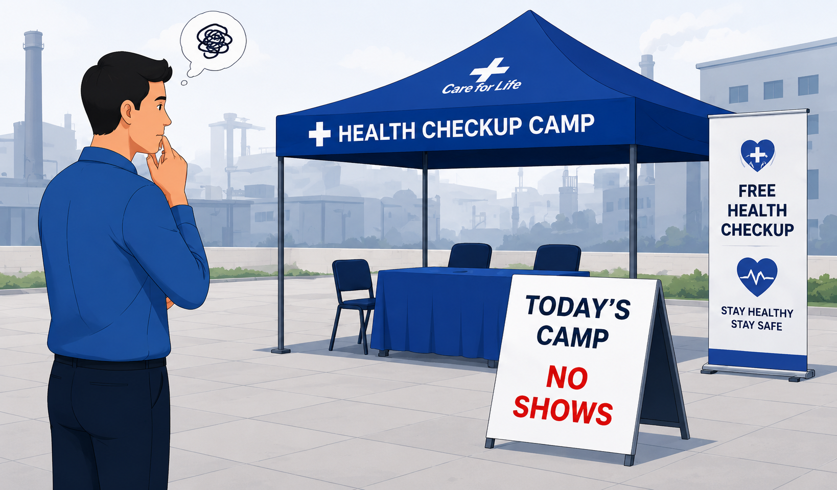 On-Site Health Checkup Camps