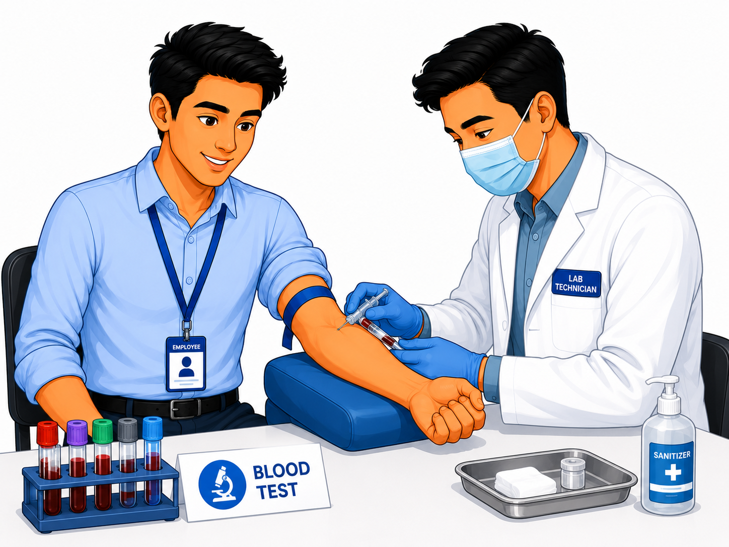 Test happens at certified lab