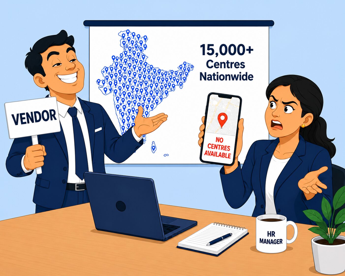 15,000 Centres on Paper