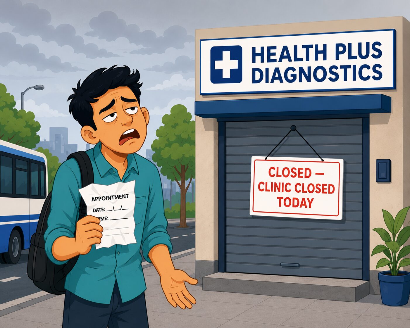Clinic Closed – Repeat Appointments