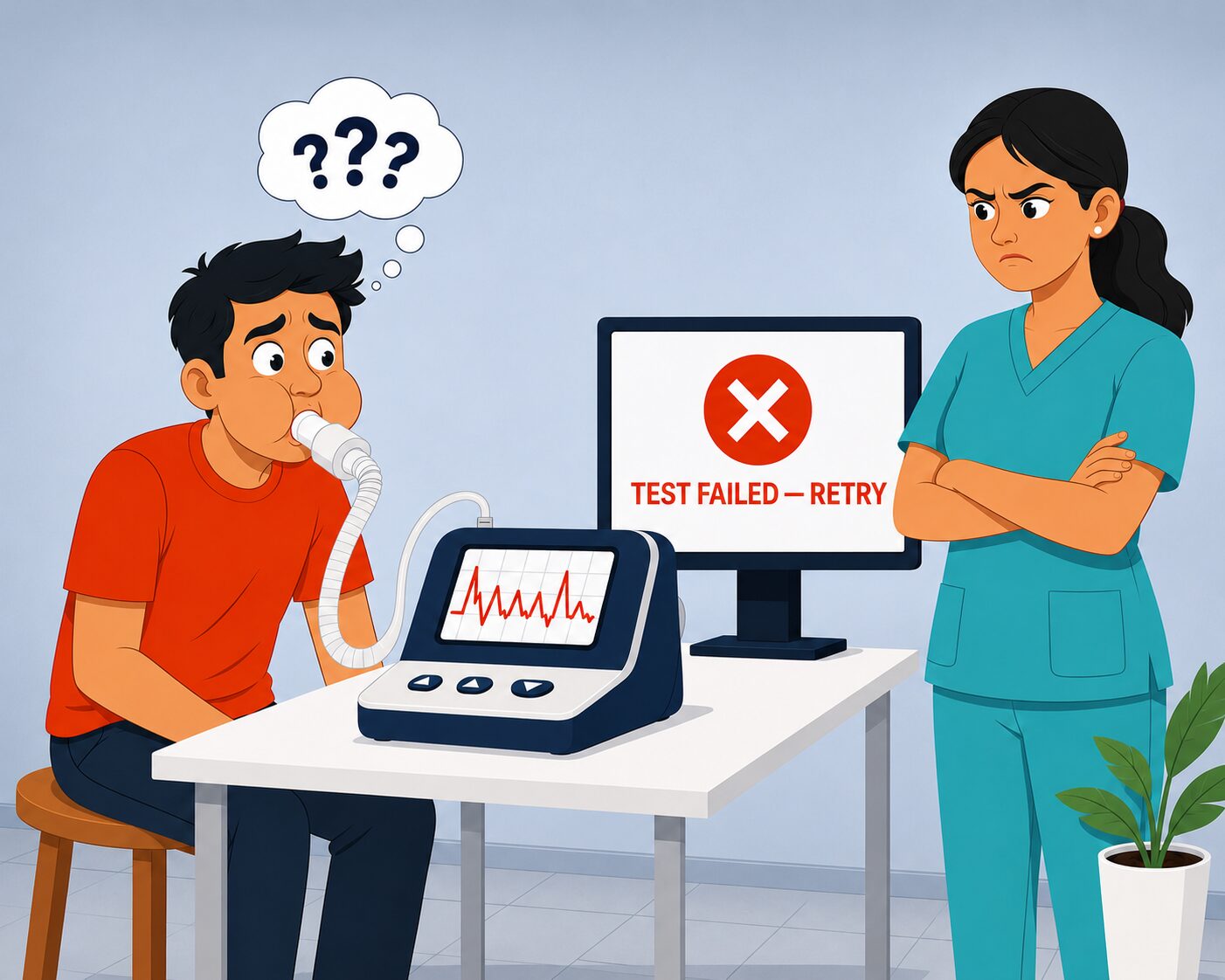 PFT Error – Candidate Preparation